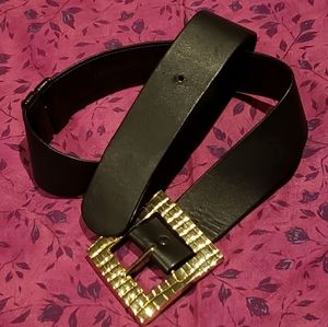 Vintage Alexis Kirk 1980s leather belt